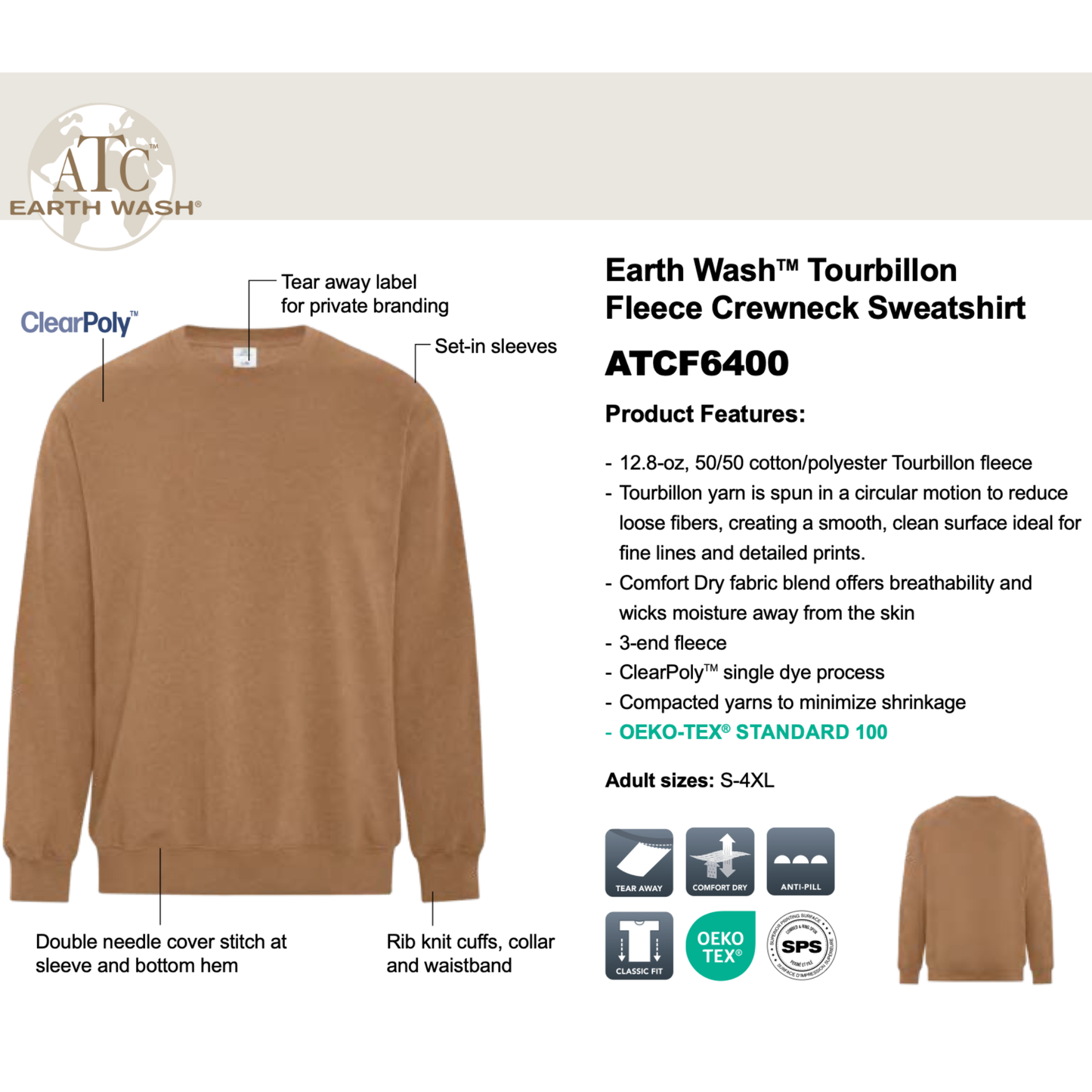 Custom print on sweatshirt