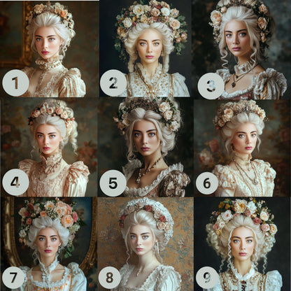 Custom Queen Portrait from Photo Renaissance Portrait turn me royal victorian portrait napoleon queen Renaissance Portrait Woman Gift decor
