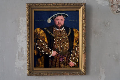 Custom Renaissance Portrait, Custom Fun Portrait from Photo for Coworker, Funny Face Swap Gift, Custom Funny Portrait King of Henry VIII