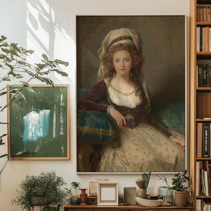 Custom Royal Portrait on horse, Custom Royal Portrait from Photo, Historical Painting Gift, Customized Royal Portrait,