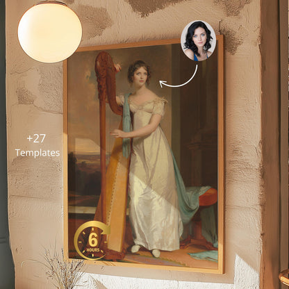 Custom Historical Portraits Renaissance Portrait, Custom Historical Family Portrait from Photo, Renaissance Royal Gift, Valentine gift