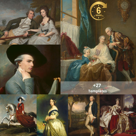 Custom Historical Portraits Renaissance Portrait, Custom Historical Family Portrait from Photo, Renaissance Royal Gift, Valentine gift