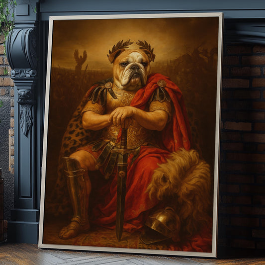 Custom Royal Pet Portrait from Photo, Renaissance Portrait, Historical Portrait, Royal Portrait, Pet Portrait, Custom Dog Portrait, Dog Lord