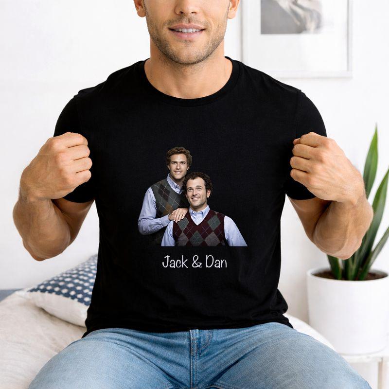 Custom Step Brothers Shirt, Personalization Step Brothers T-Shirt, Step Brothers Shirt, your Image Step Brother Shirt, Vintage 90s shirt