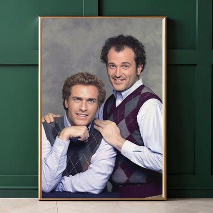 Digital Personalized Step Brothers Portrait Custom Step Brothers Portrait Funny Gift Pet Step Brothers