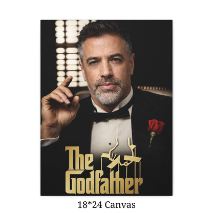 Custom the Godfather Portrait CEO Gift for Boss God Father Portrait from Photo Funny Mafia Boss Husband or Groomsmen Gift Mafia Boss Grandpa