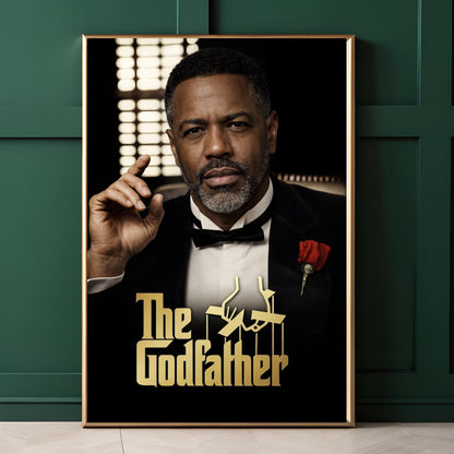 Custom the Godfather Portrait CEO Gift for Boss God Father Portrait from Photo Funny Mafia Boss Husband or Groomsmen Gift Mafia Boss Grandpa