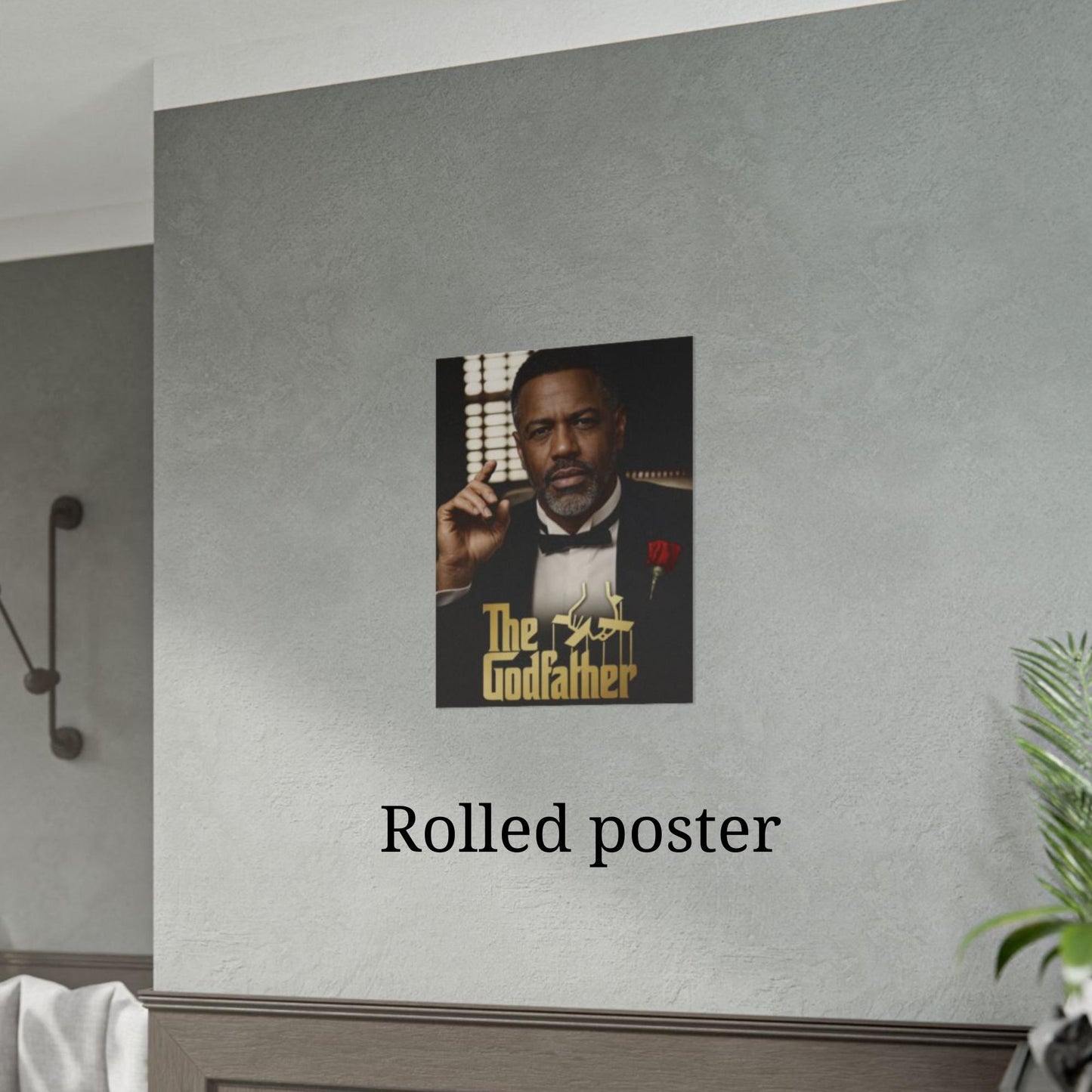 Custom the Godfather Portrait CEO Gift for Boss God Father Portrait from Photo Funny Mafia Boss Husband or Groomsmen Gift Mafia Boss Grandpa